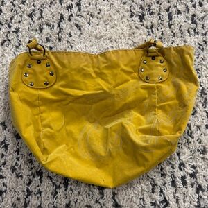 FOX yellow purse